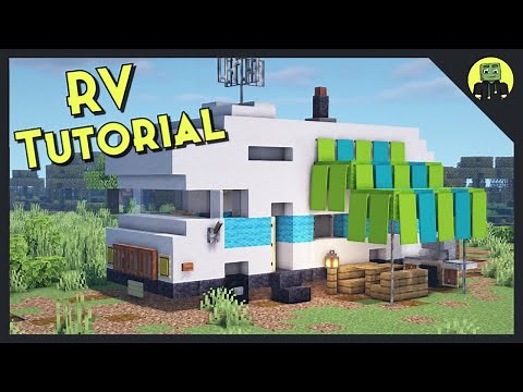 How To Build an RV in Minecraft!! [Tutorial 2021]