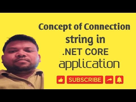Connection string in .NET CORE project |