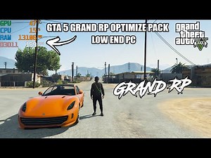 GTA 5 Grand RP Boost FPS And Fix Lag on GTA V RP Low End PC | GTA V RP FPS BOOST | GTA 5 FPS BOOST