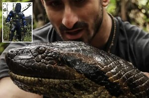 Man who tried to be eaten by snake recalls moment he was ‘inches away’ from ‘ribcage exploding’