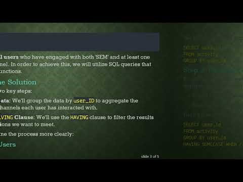 How to COUNT Users with Multiple Contact Channels in SQL