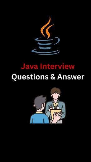 Java Interview Questions & Answer 🔥 . . 🗣️ Share with job seekers ✅ . . Tags: #eduashthal #javainterviewquestions #javaoops #javalearning #javaprogramminglanguage #javatutorial #JavaCommunity #ProgrammingLife #coderslife💻👓 #codetolearn #codetalk #javainterviewprep #techcommunity #springboot #bootcamp #javadevelopers #devcommunity #developers #backenddeveloper #FullStackDeveloper #javaprogram #hrinterviewquestions #ITskills #itjobs | EduAshthal