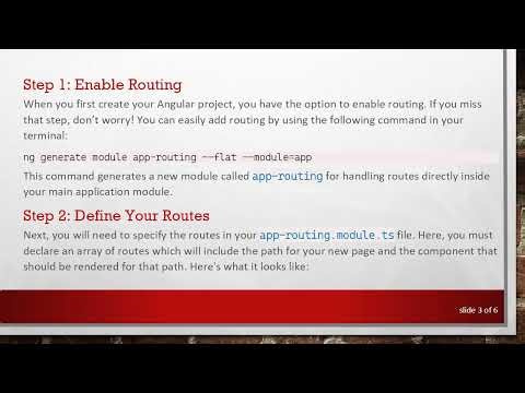 How to Create Custom Routes in Angular: A Step-By-Step Guide