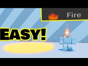 Easy lava brick with FIRE in ROBLOX STUDIO! (Easy 2022)