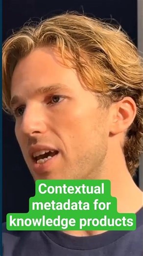 Contextual metadata is a two-way street. 🛣️