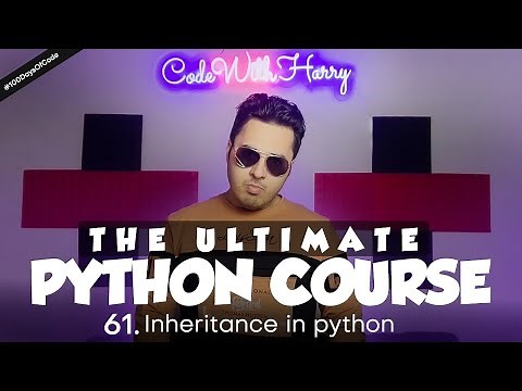 Inheritance in Python | Python Tutorial - Day #61