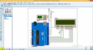 Arduino with DHT22 sensor and LCD