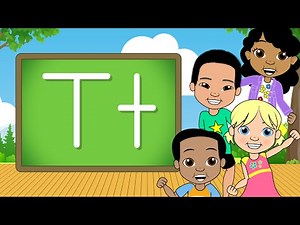 The Letter T | Alphabet A-Z | Jack Hartmann Let's Learn From A-Z Alphabet Song