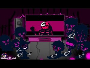 FNF Corrupted Characters React to Friday Night Funkin' Corruption Memes Part 2 | Gacha with Lexi 🎤