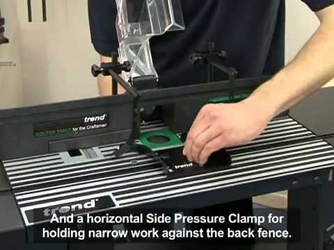 Trend CRT Craftsman Woodworking Router Table