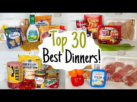 30 of the BEST Quick Dinner Recipes | Simply DELICIOUS Weeknight Meals Made EASY! | Julia Pacheco