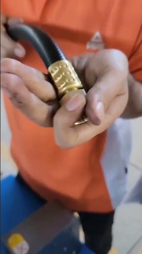 Hydraulic Hose Fitting Installation: How to Attach Fittings to Hydraulic Hose #hydraulichose