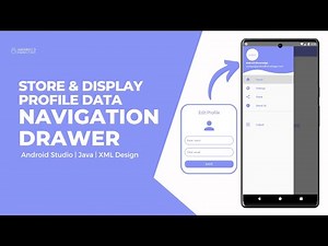 Save Profile Data in SQLite Database and Display in Navigation Bar Menu in Android Studio using Java