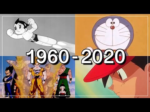 The Evolution of Anime Series (1960 - 2020) | History of Anime through Openings