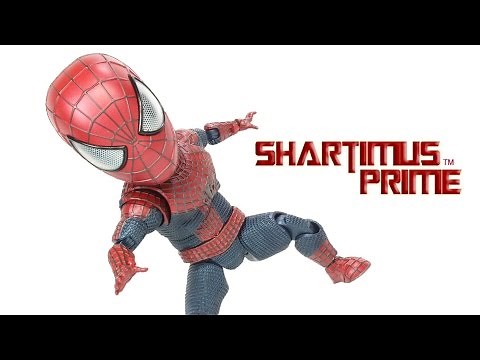 Egg Attack Spider Man The Amazing Spider-Man 2 Movie Beast Kingdom Toy Action Figure Review