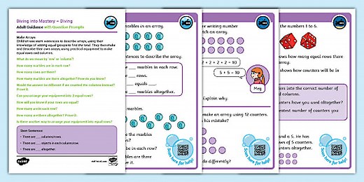 Year 1 Diving into Mastery: Step 6 Make Arrays