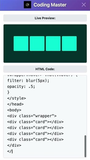 CSS Hover & Not Hover #coding #programming #developer #css #html #umservicesofficial #javascript