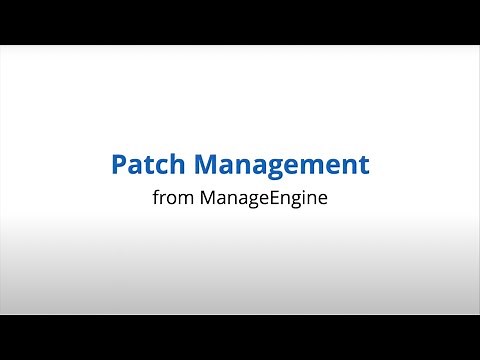 ManageEngine Patch Manager Plus