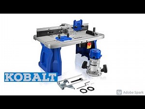 Kobalt Table Router
