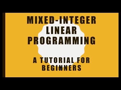 Mixed-Integer Linear Programming - A MATLAB