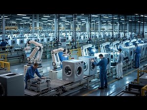 How Washing Machines Are Made in Factories | Inside the Manufacturing Process