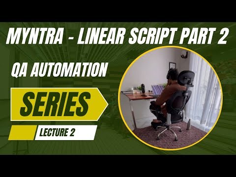 🚀 QA Automation Series | Chapter 2 —Automate Myntra filter with linear | Python + Selenium + script