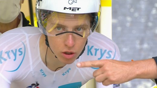 44K views · 2.4K reactions | 懶  Tadej Pogačar the boss! The title-holder made the most of the first TT of the #TDF2021 to build a gap over his main rivals!  Mathieu van der Poell performs brilliantly to retain the Yellow Jersey! ⏩ The highlights of the 5th stage! | Le Tour de France | Facebook