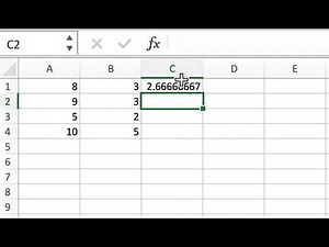 How to Divide Two Columns in Excel: Easy Step-by-Step Tutorial