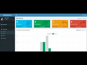 Library Management System in PHP and MySQL | Source Code & Projects