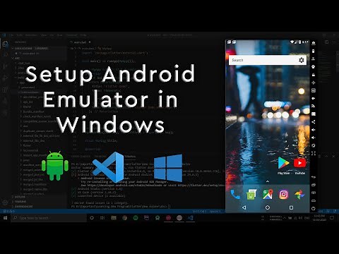 Setup Android Emulator On Windows For Visual Studio Code