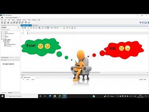 Creating a table in SQL. Use Excel data to create Table . SQL Tutorial for beginner