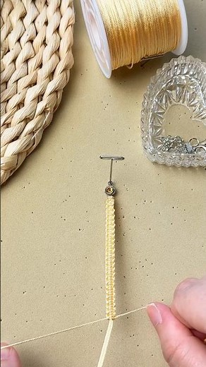 DIY Macrame Bracelet for Beginners: Easy & Adjustable | #macrame #macramebracelet #handmade