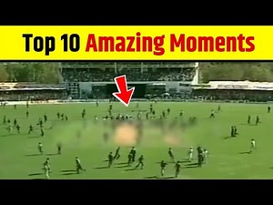 Top 10 Amazing Moments in Cricket History Ever