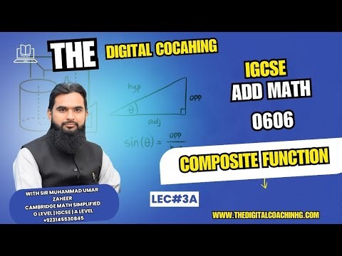 lec#3 (part 2) “Step by Step Guide to Composite Functions | f(g(x)) & g(f(x))| The Digital Coaching