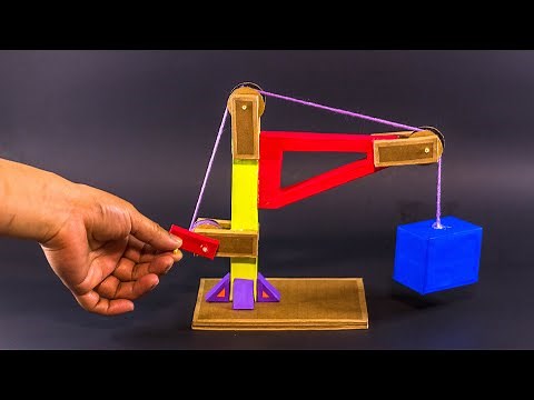 Simple Machine Projects | Pulley Working Model