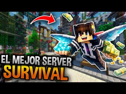 ✅ The BEST Survival SERVER for MINECRAFT PE 1.21.131 ✅ FREE RANK & REWARDS! (Java & Bedrock)