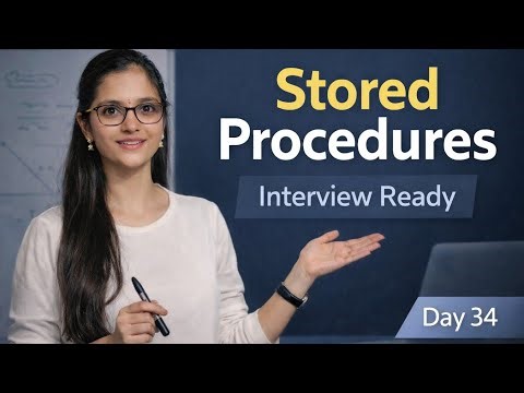 What is Stored Procedure in SQL? Full Explanation with Examples | Day 21