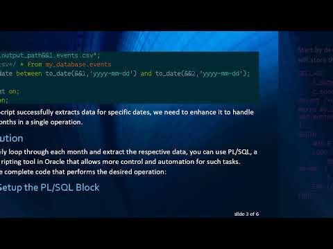 Efficiently Extracting Large Tables to CSV in Oracle Using PL/SQL
