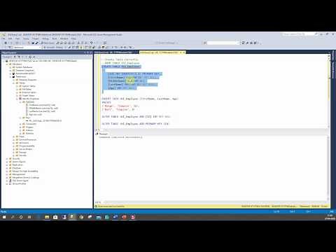 SQL Create Table and Insert Data - A Complete Tutorial
