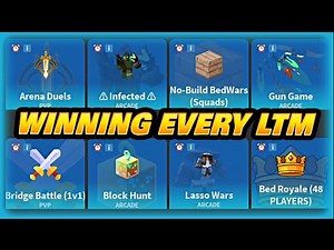 Beating EVERY LTM in BedWars in 1 day
