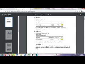 Tutorial Analisis Data Panel dengan EViews 12 | Mudah & Lengkap untuk Pemula
