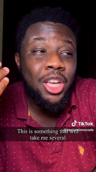 Benjamin || No/low code dev on TikTok
