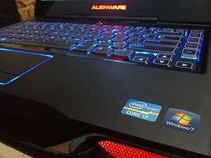 Alienware M14X R2 first Startup