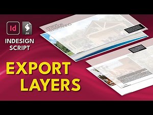 InDesign Script Export Layers