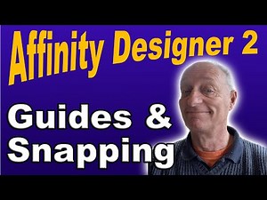 Affinity Designer V2 - Using Guides and Snapping to guides