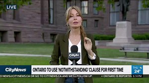 33K views · 483 reactions | Premier Doug Ford has re-opened the legislature to use the notwithstanding clause for the first time in Ontario history. Cynthia Mulligan explains why the government is using the constitutional measure to try and curb election attack ads. | CityNews Toronto | Facebook