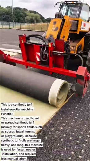 Artificial Turf Installation Machine – Fast & Efficient Synthetic Grass Laying l😭