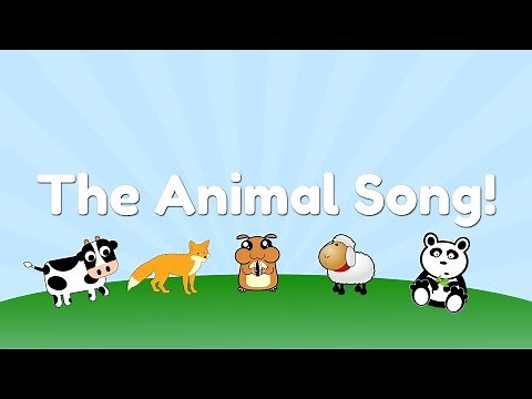 Fun and Fast Animal Song for Kids! (Tune of "Do You Know the Muffin Man?")