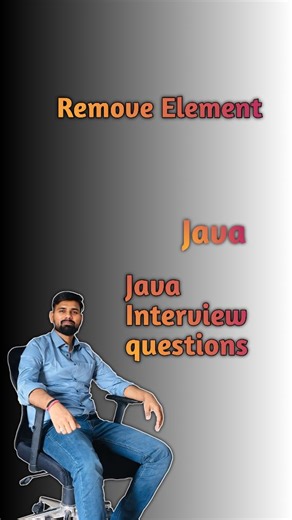 codewithamod on Instagram: "Remove Element in java . . #java #coding #interviewquestions #codewithamod"