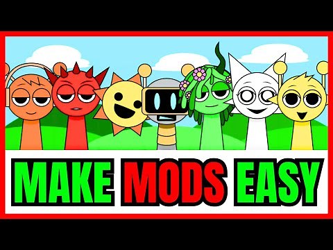 How To Make A SPRUNKI Mod (FULL STEP-BY-STEP GUIDE) 2024